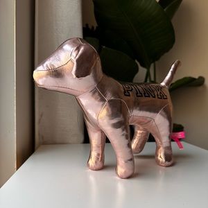 Victorias Secret Rose Gold Dog Pink Large